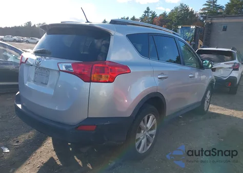 2013 Toyota Rav4 Limited from USA, damaged, VIN 2T3DFREVXDW116543